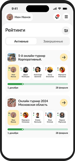 Соревнуйся с равными себе